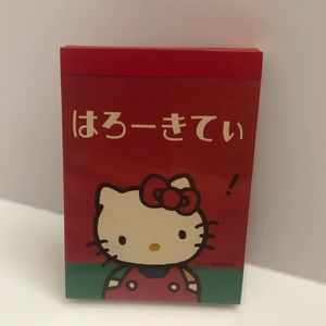 Hello Kitty notepad (small)